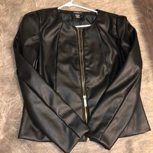 Liz Claiborne faux leather jacket